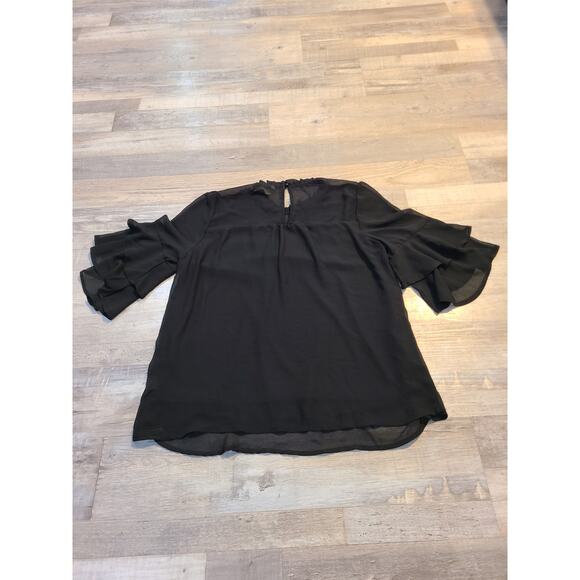 Monteau Los Angeles medium women's high neck blouse - Picture 4 of 8